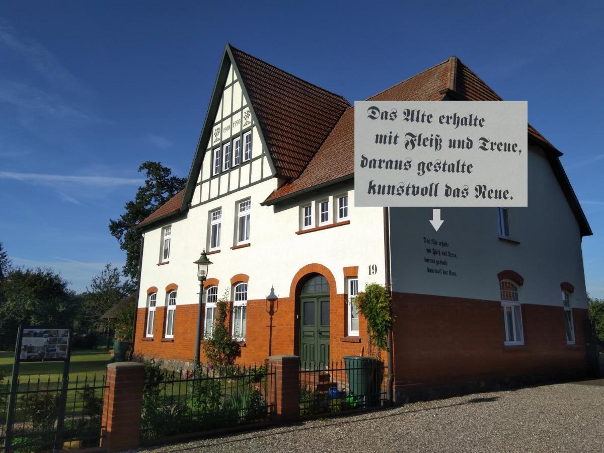 Апартаменти Landtraum Im Traumland Mecklenburg Warin Екстер'єр фото